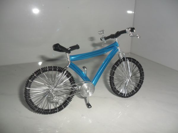 Bicicleta com raio